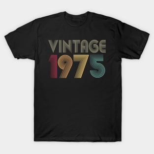 45th Birthday 1975 Gift Vintage Classic T-Shirt